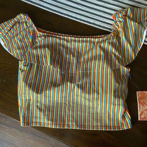 Kortni Jeane Ruffle Top 2XL